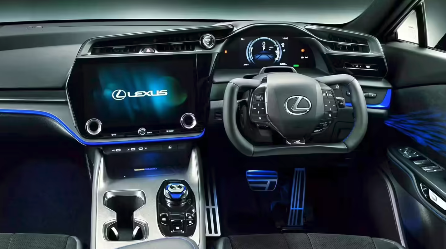 雷克萨斯RZ 600e F SPORT Performance登场 419马力纯电性能SUV挑战特斯拉